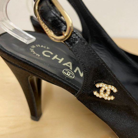 Vintage Bow Satin Mules - Picture 5 of 6